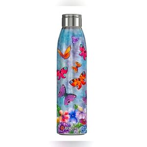 NWT TERVIS TUMBLER Slim Carafe 25 oz Butterfly Garden
